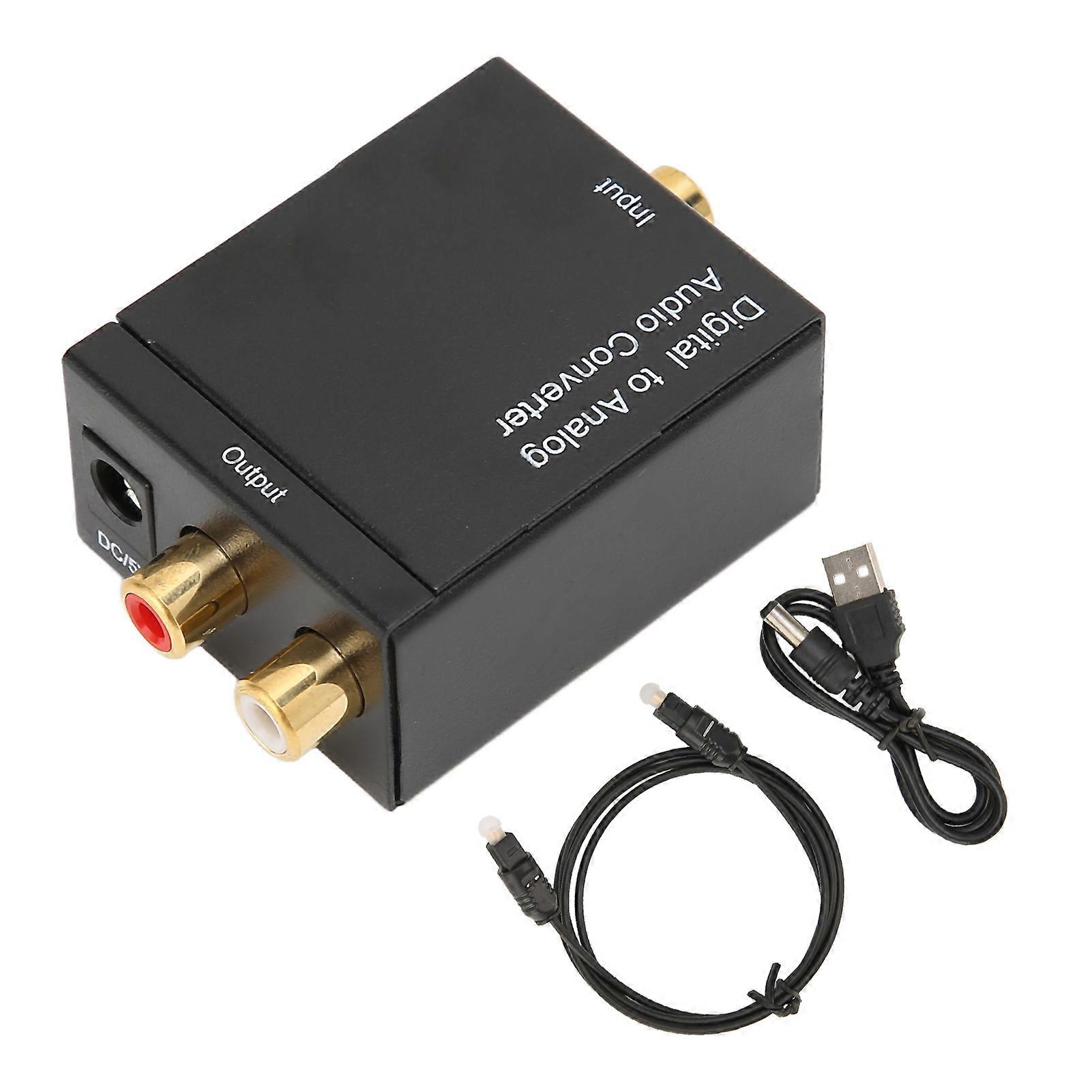 Digital To Analog Converter Professional Rca Analog To Digital Optical Converter For Home Theater