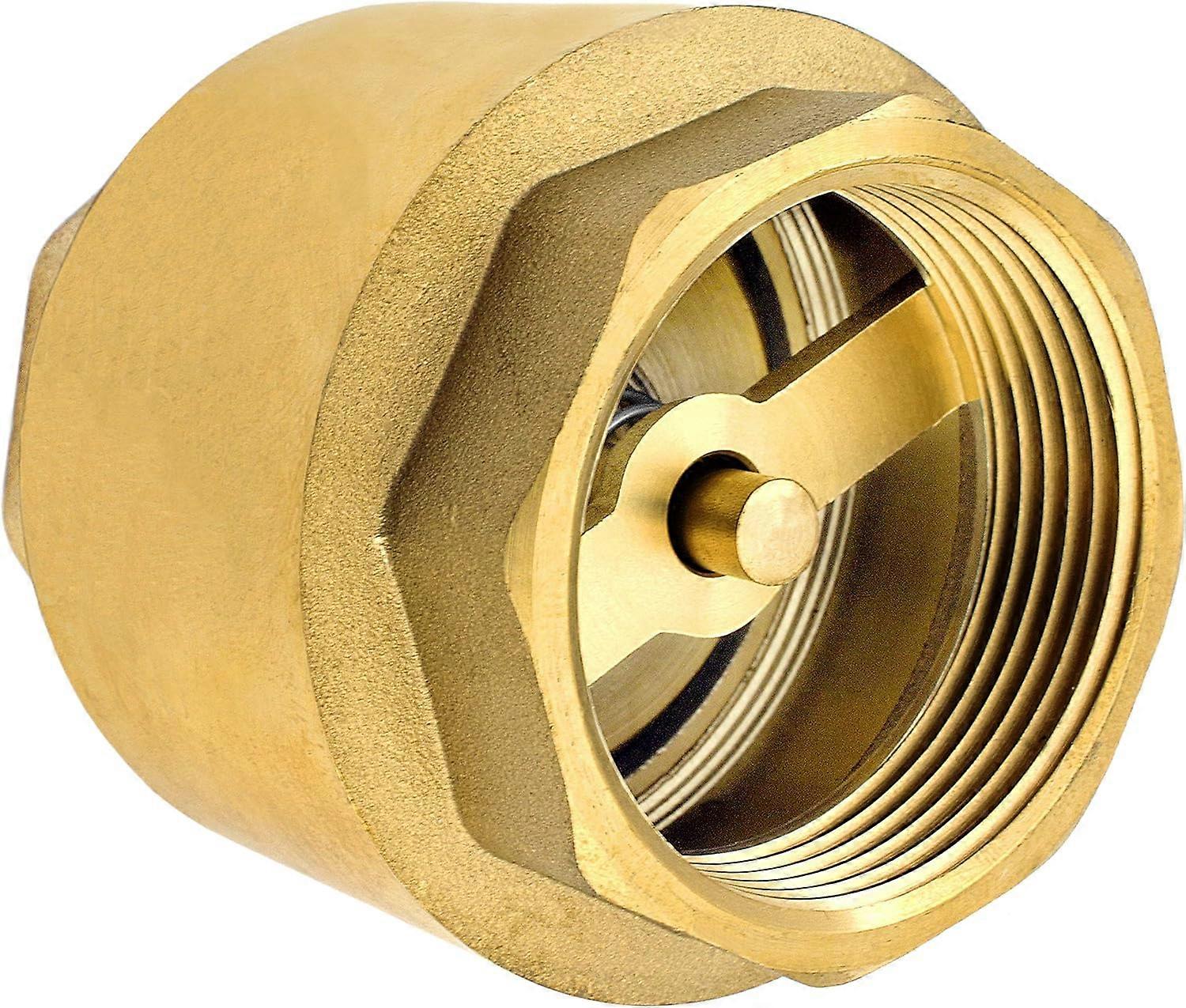 1 Inch (26/34) High Quality Brass Check Valve Robust, Rustproof and Waterproof