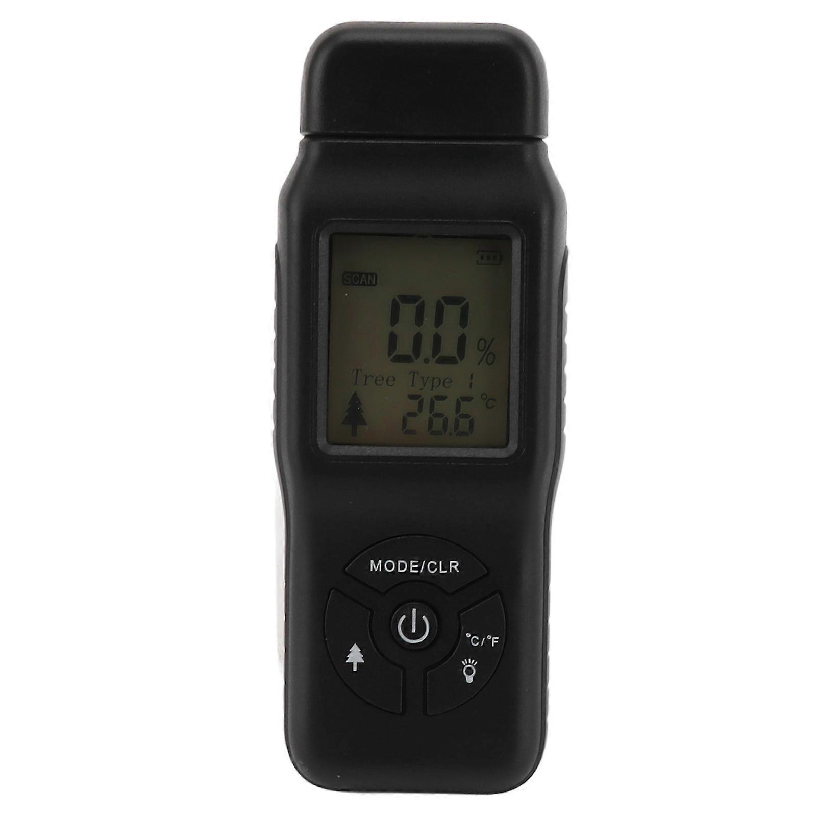 Digital Wood Moisture Meter Highly Accurate Portable Wood Humidity Tester for Building Material Paper NO.9767