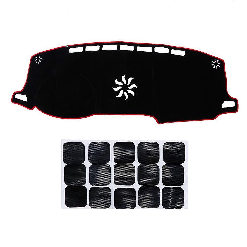 כיסוי לוח מחוונים לרכב מחצלת Dashmat צל שמש ללא ~ החלקה כרית מתאים לרנו Koleos 2016~2017 E2U429