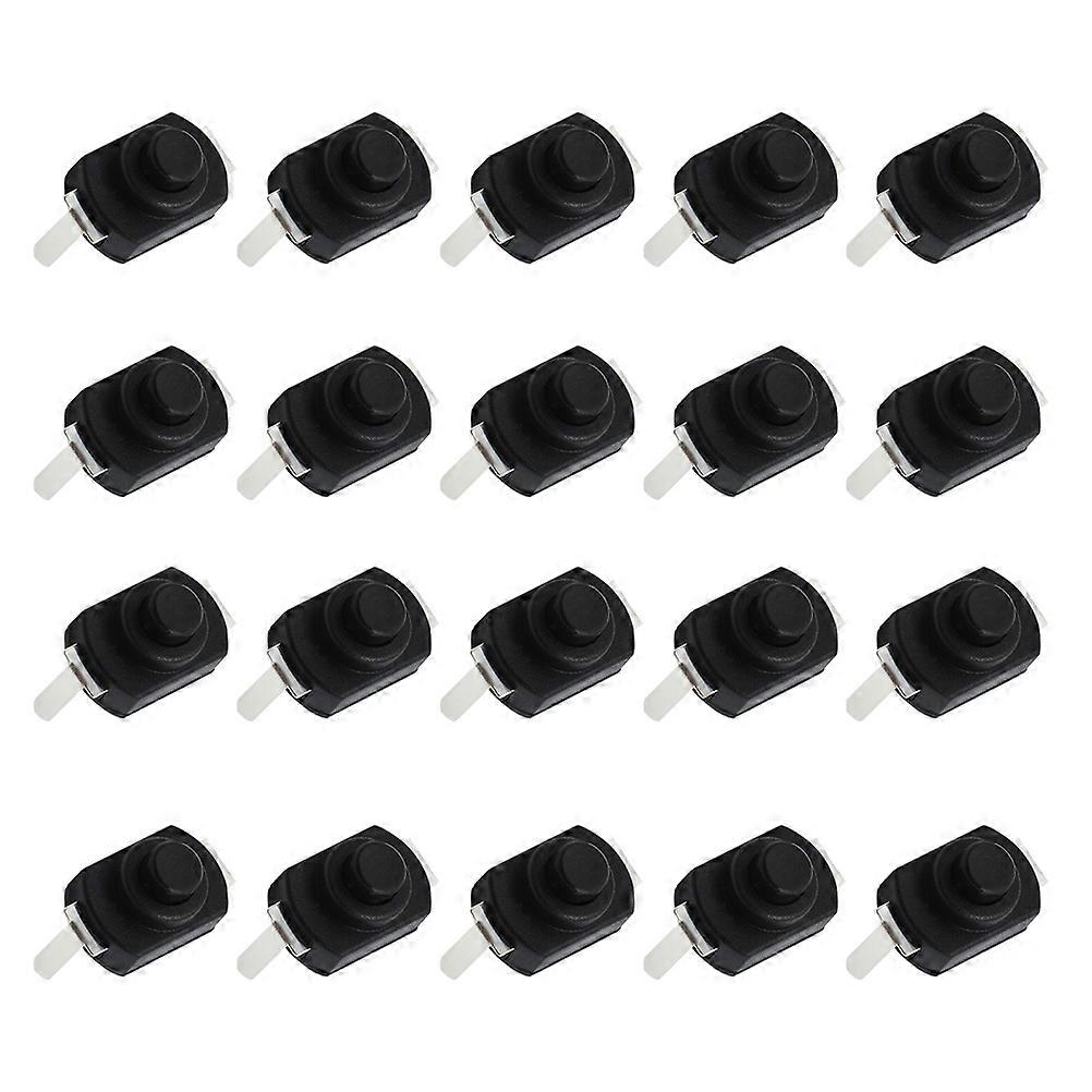 20 Pcs Switcheroo Latching Switch Button Tactile Button Switch Tactile Push Button Switch Self- Lock Push Button Switch