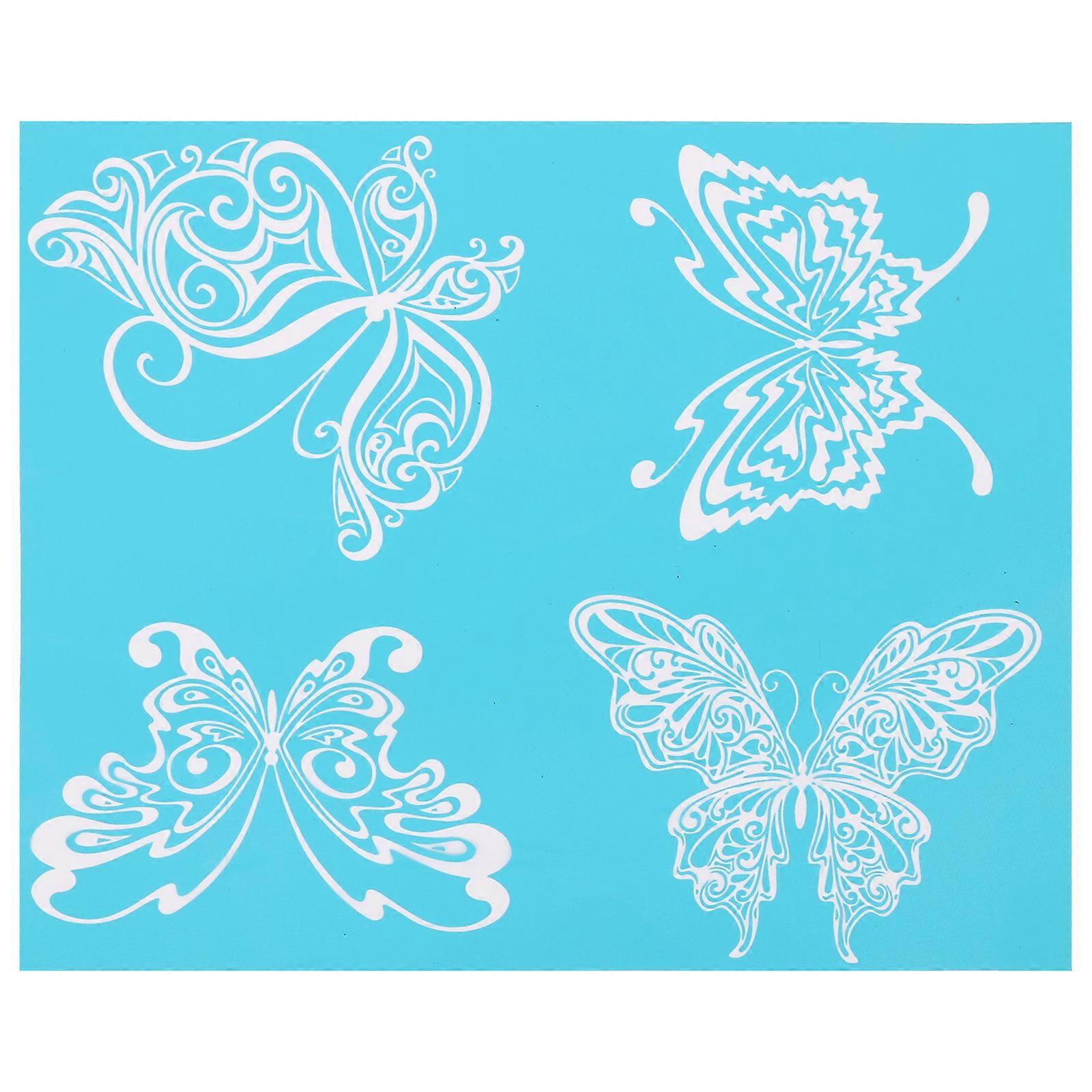 1 Sheet of DIY Transfer Stencil Washable Screen Printing Transfer Mesh Transfer Template