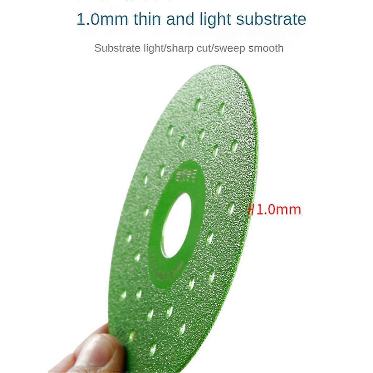 Uxcell Vacuum Brazed Diamond Cutting Disc, 100mm (4-Inch) Grinding Cut