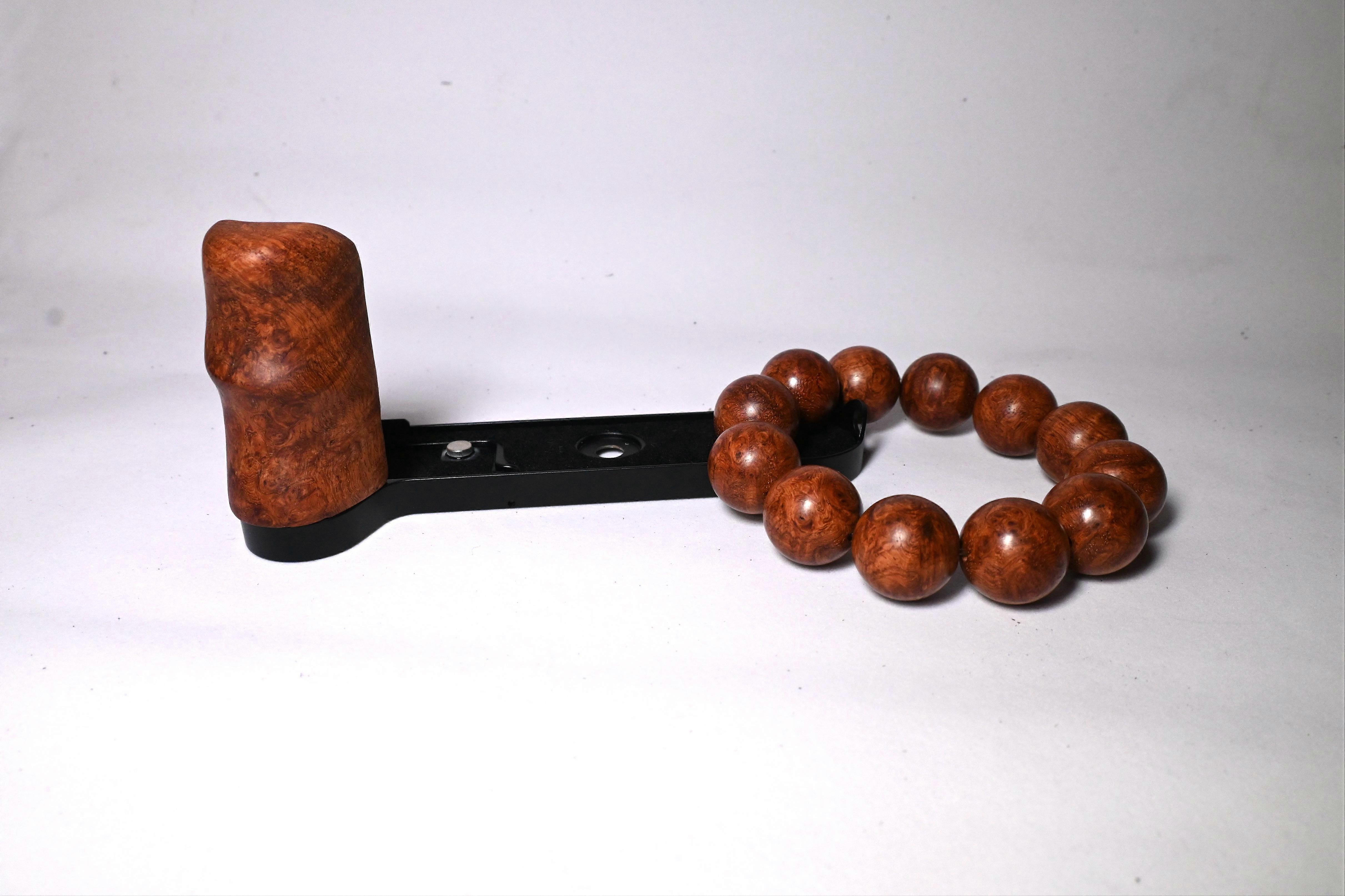 For Leica M10 Series Camera Leica M10 M10p M10r M10-d Wooden Handle Copper L Type Bracket Tripod Ball Head Plate Base Grip