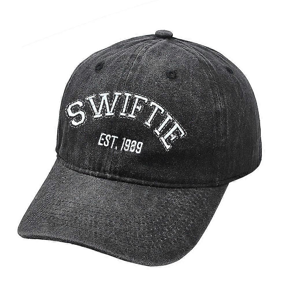 2024 nya män kvinnor swift swiftie 1989 retro hatt unisex sport adjable broderi solkeps fläktar