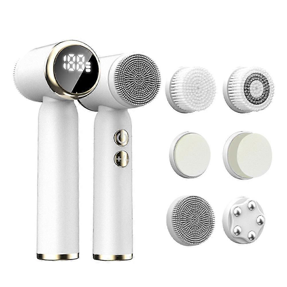 Silikone ansigtsrensebørste vandtæt ansigtsrenser fjernelse af hudorme akne porerens hudforyngelse skønhedsplejemaskine