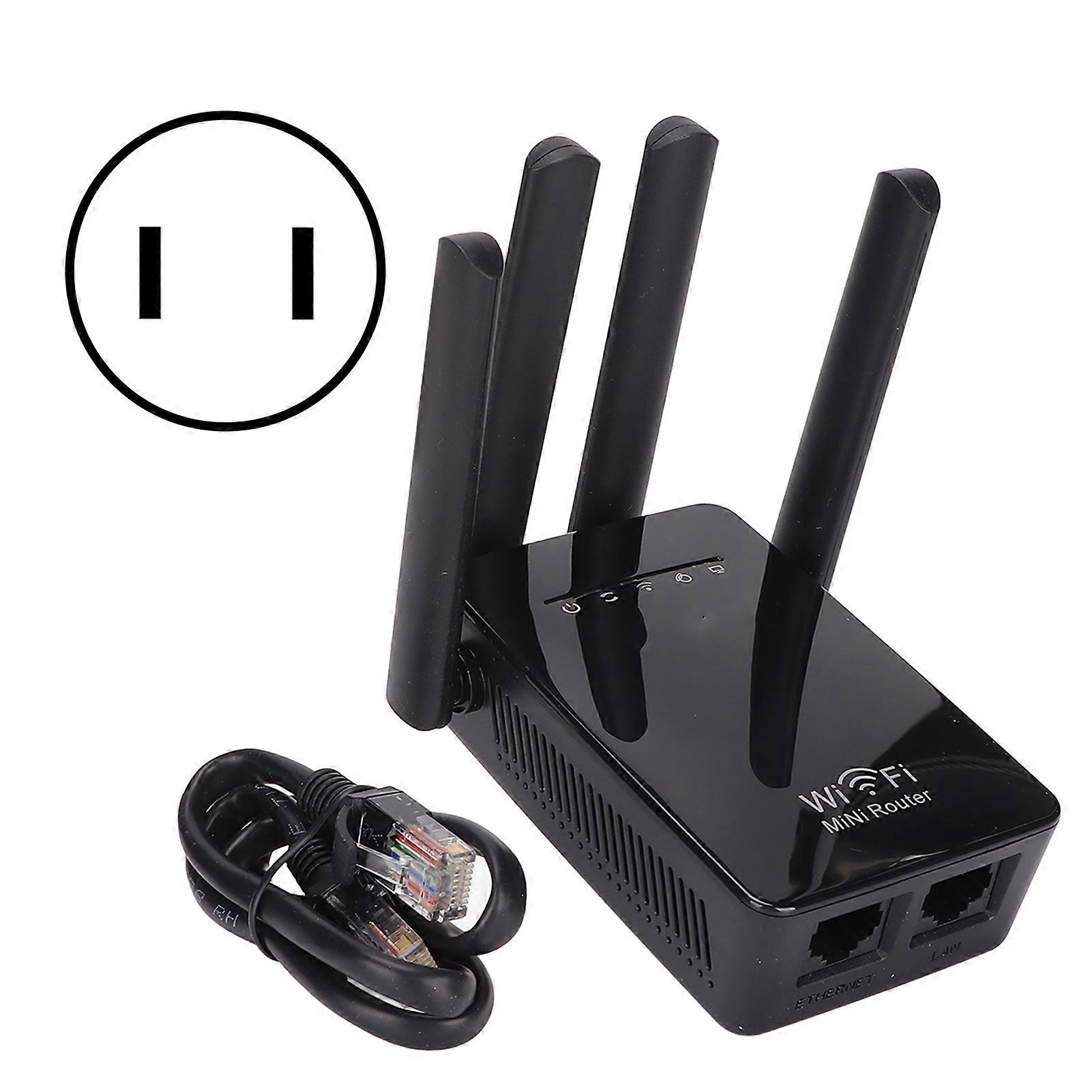 3 in 1 Wireless Router AP Access WIFI Enhance Point 360 volle Signalabdeckung 300Mbps WiFi Router für zu Hause 100?240VUS Stecker