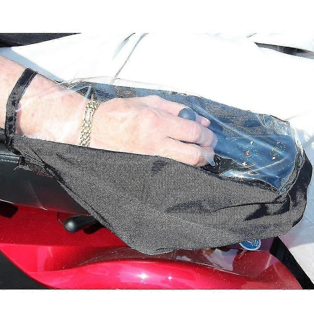 Housse de panneau de commande de fauteuil roulant housse de joystick de fauteuil roulant imperméable à l’eau Protection de la couverture électrique du fauteuil roulant pour boîte de commande