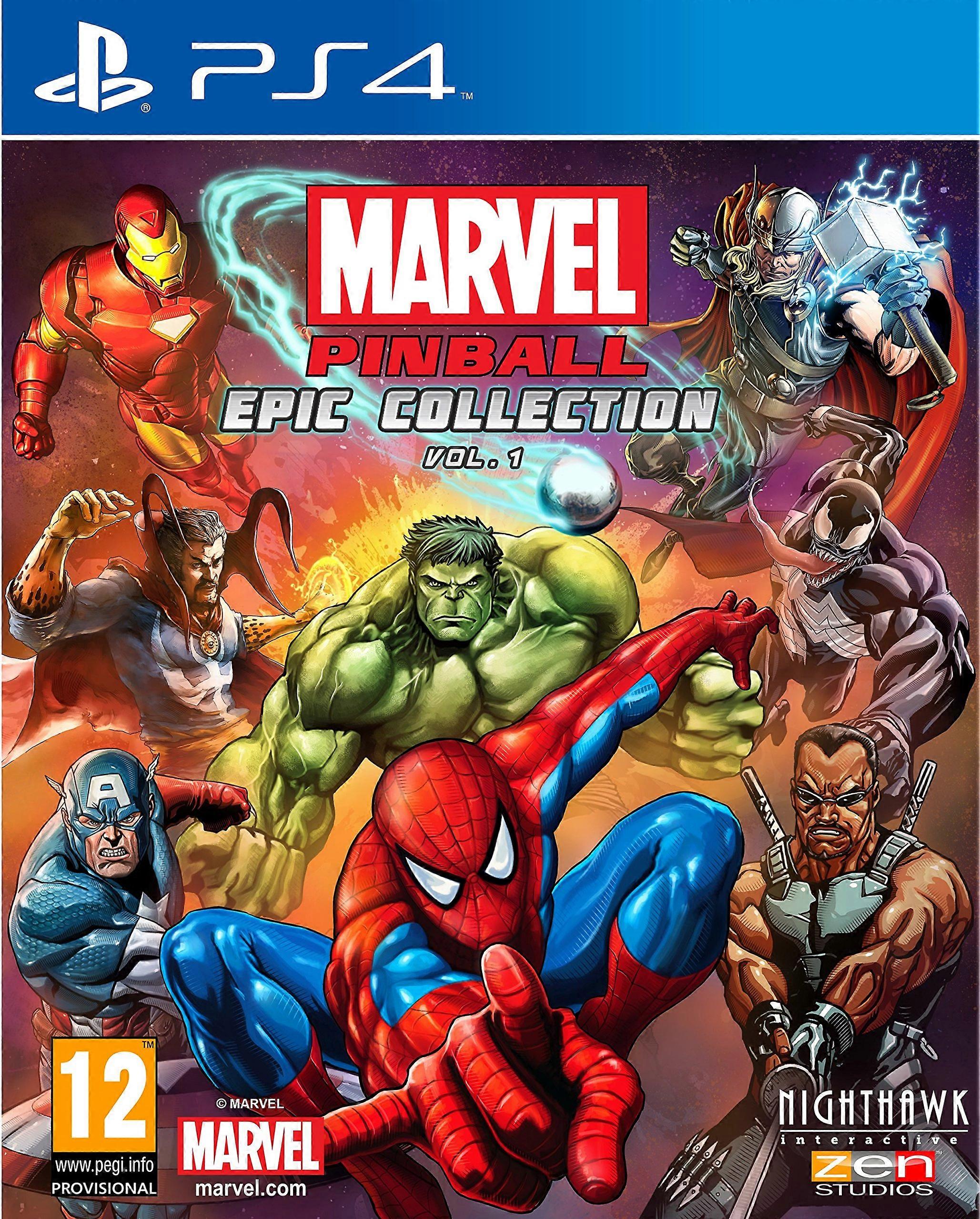 Marvel Pinball (PS4) - New & Sealed