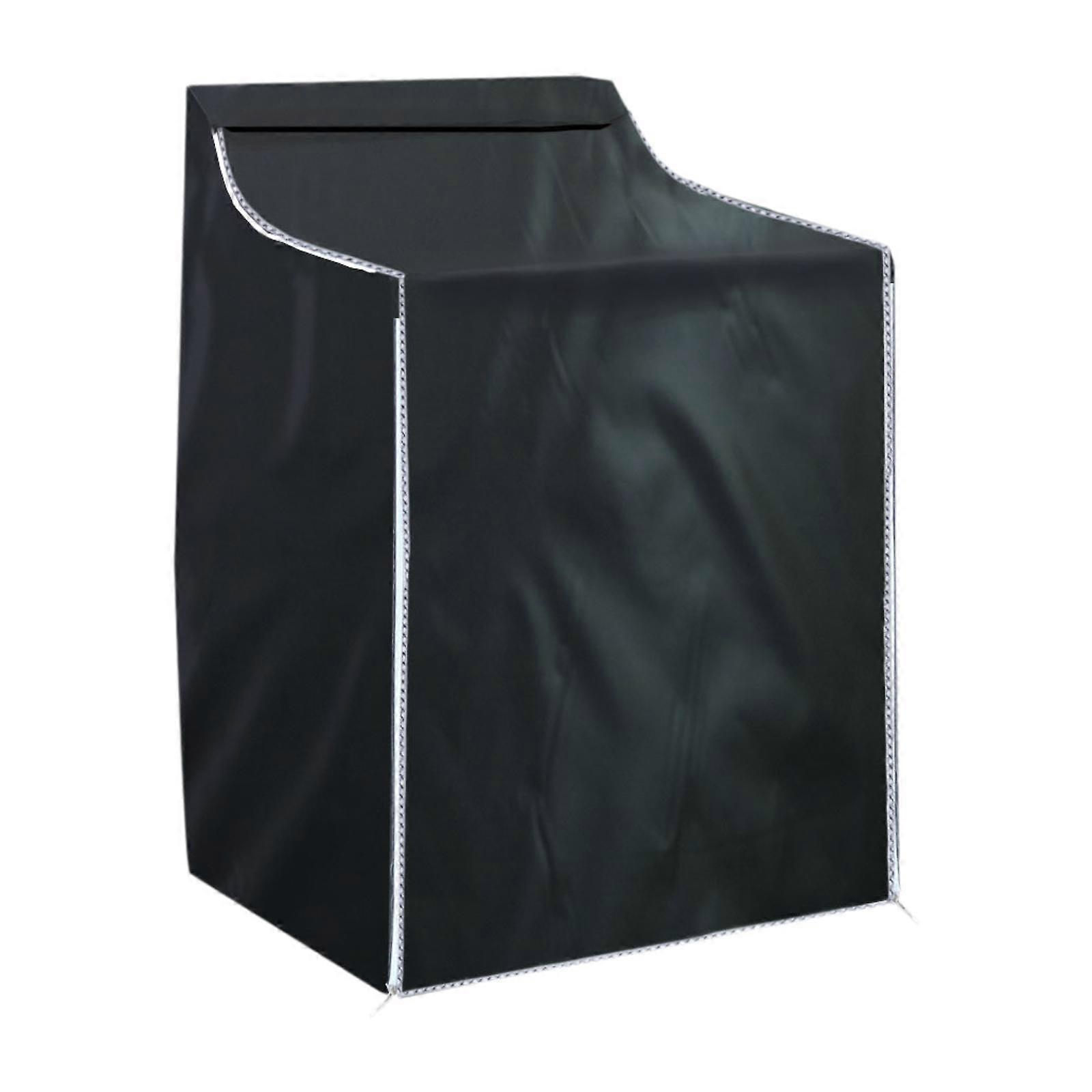 Drum Washing Machine Cover Washing for Loading/Front Loading Washing Machine black