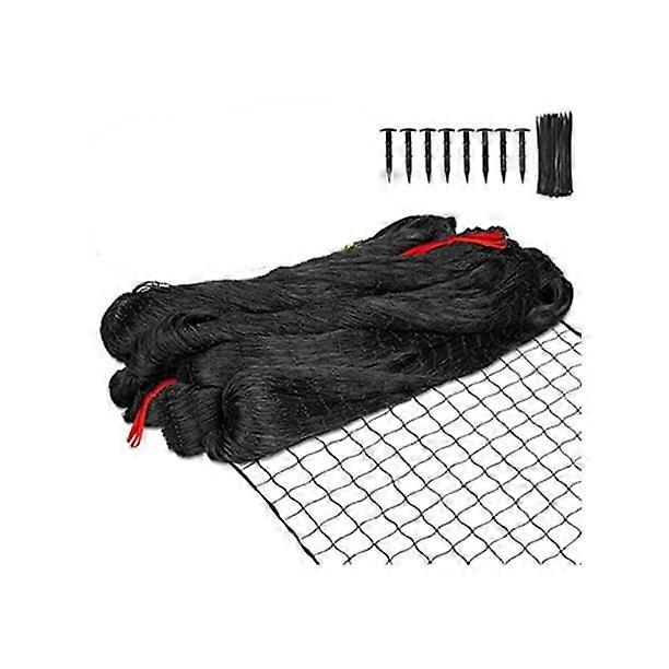 Bird Netting for Chicken Coop Roof, 1.91cm Nylon Mesh Poultry Netting Garden Netting for Fruit Tree Plants