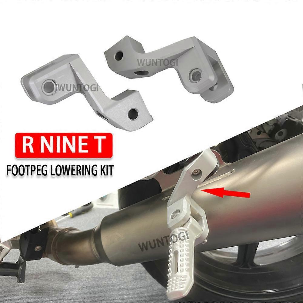 For BMW RNINET Motorcyle Passenger Footpeg Lowering Kit Footrest Relocation Urban R NINE T Scrambler R NineT Pure R9T