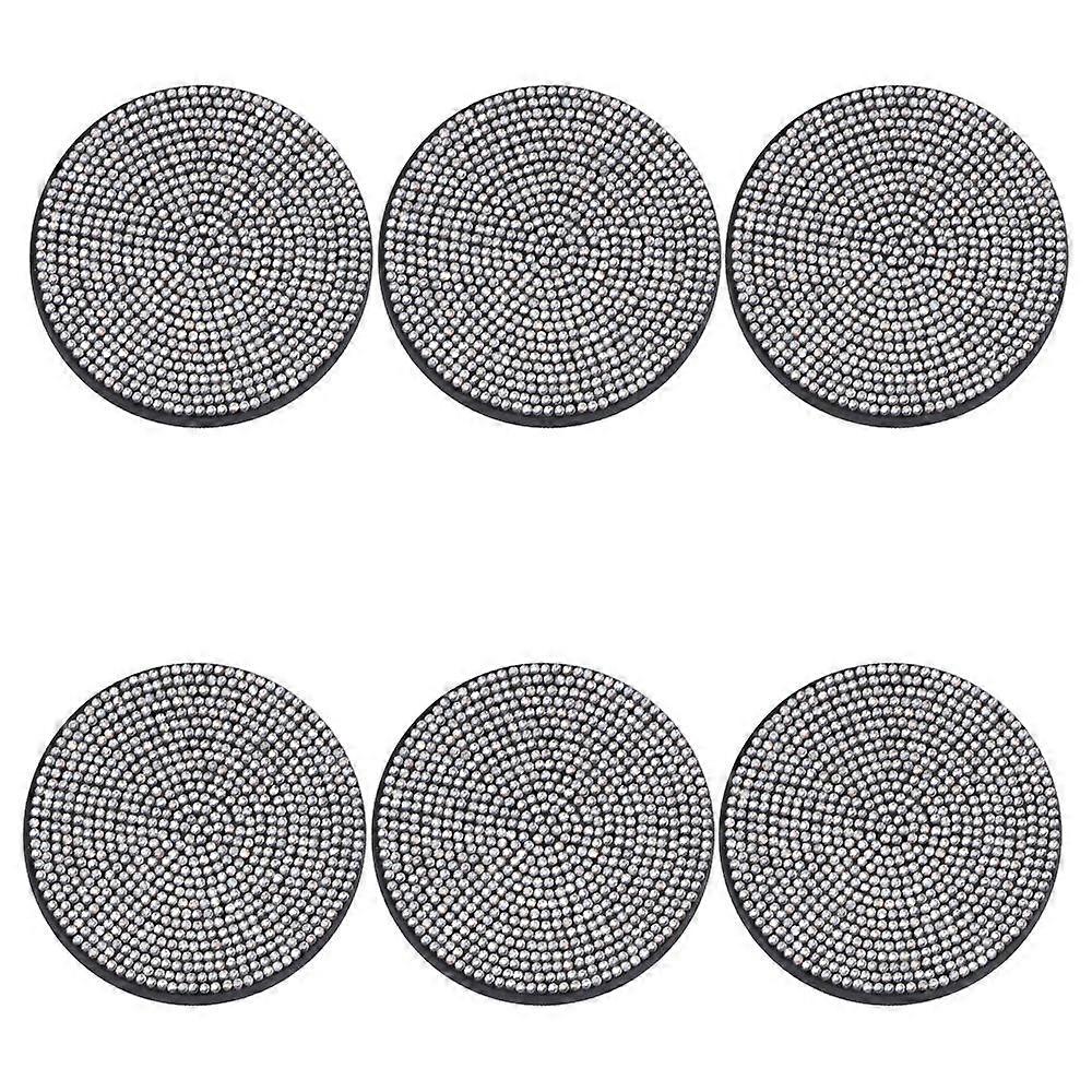 QQDD Coasters for Drinks Coffee Tea Cup Pads Table Mat with Coaster Holder