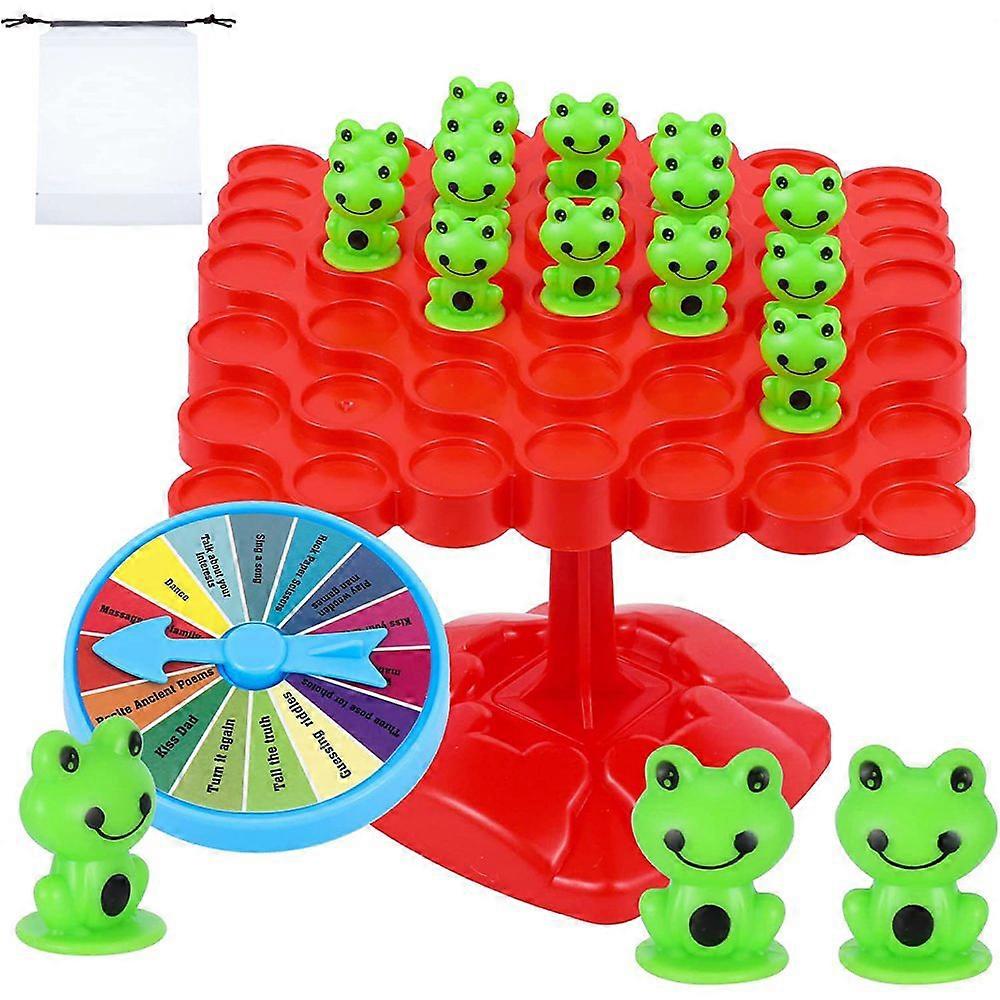 FANTESI Scales for Kids Toad Frog Balance Math Game Stackable Educational Board Game Scales Cool Math Learning Tool for Kids, Math Game Gift for 3 Yea