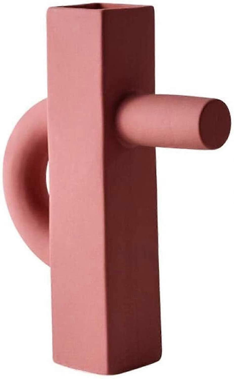 Statue Ornaments Sculptures Irregular Morandi Vase Model Room Window Wine Cabinet TV Cabinet Art