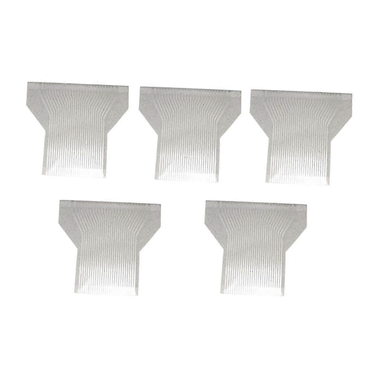 5Pcs 27Line Ribbon Cable LCD Display Connectors for Fox Car Dashboard Diagnostic Pixel Missing Failure Repair 27Way