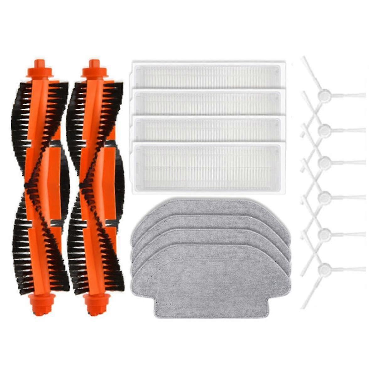 16pcs For Robot Vacuum S10 Robot Vacuum S12 B106gl Replacement Parts Main Side Brush Hepa Filter Mo