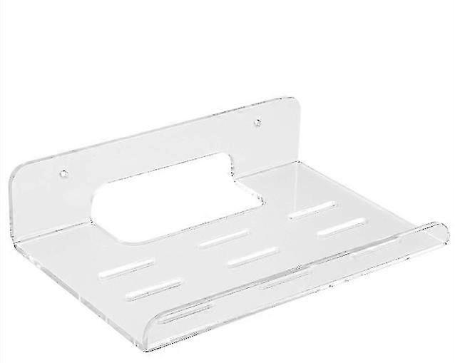 Wifi Router Shelf Wall Mounted Acrylic With Heat Sink For Home Use