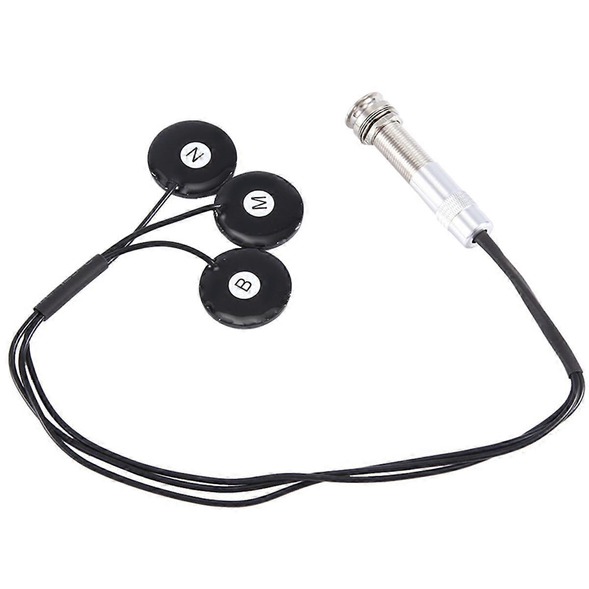 Patch Pickup Wood Guitar Pickup Piezo Pickup Harpe Pickup for akustiske gitarer