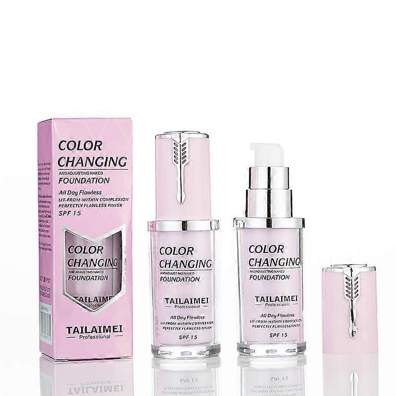 Foundation Colour Changing für reife Haut Flawless Colour Changing Foundation, Make-up zur Anpassung des Hauttons