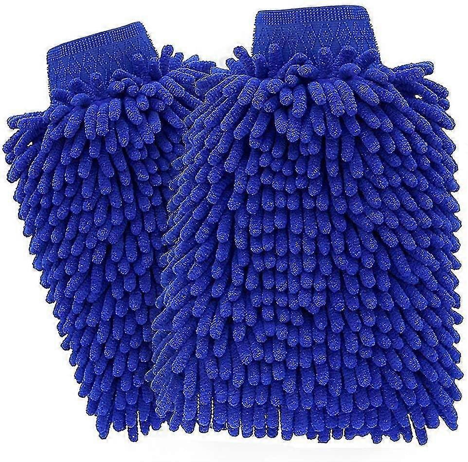 Bilvaskhansker, mikrofiber, vanntett rengjøringssett for bilvask