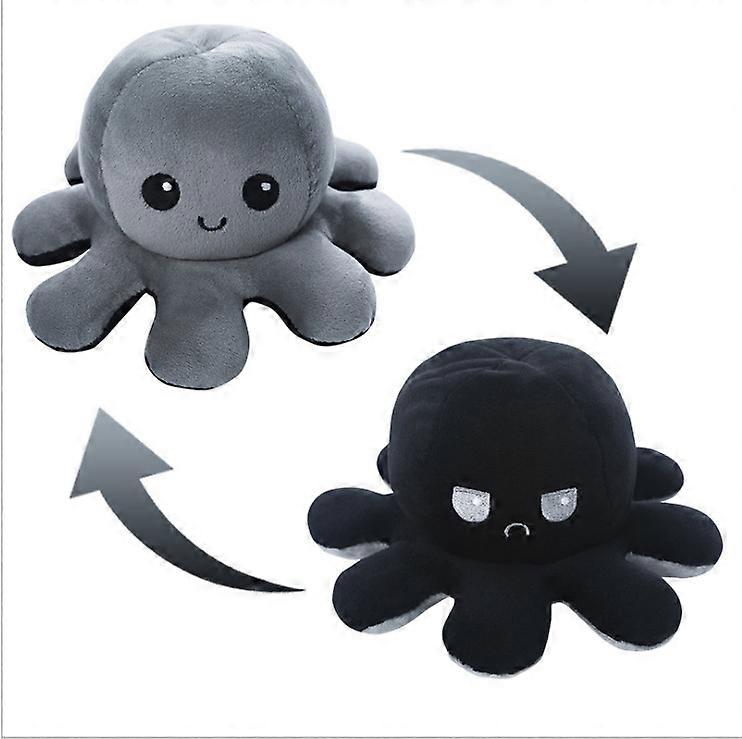 20cm 30cm 40cm 巨大リバーシブルタコぬいぐるみ リバーシブル ハッピーサッドタコぬいぐるみ 新品