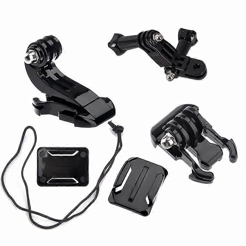 Action Camera Accessories Set For Hero 5 3 4 4K SJ4000 Chest Strap Mount Go Pro Helmet Kits