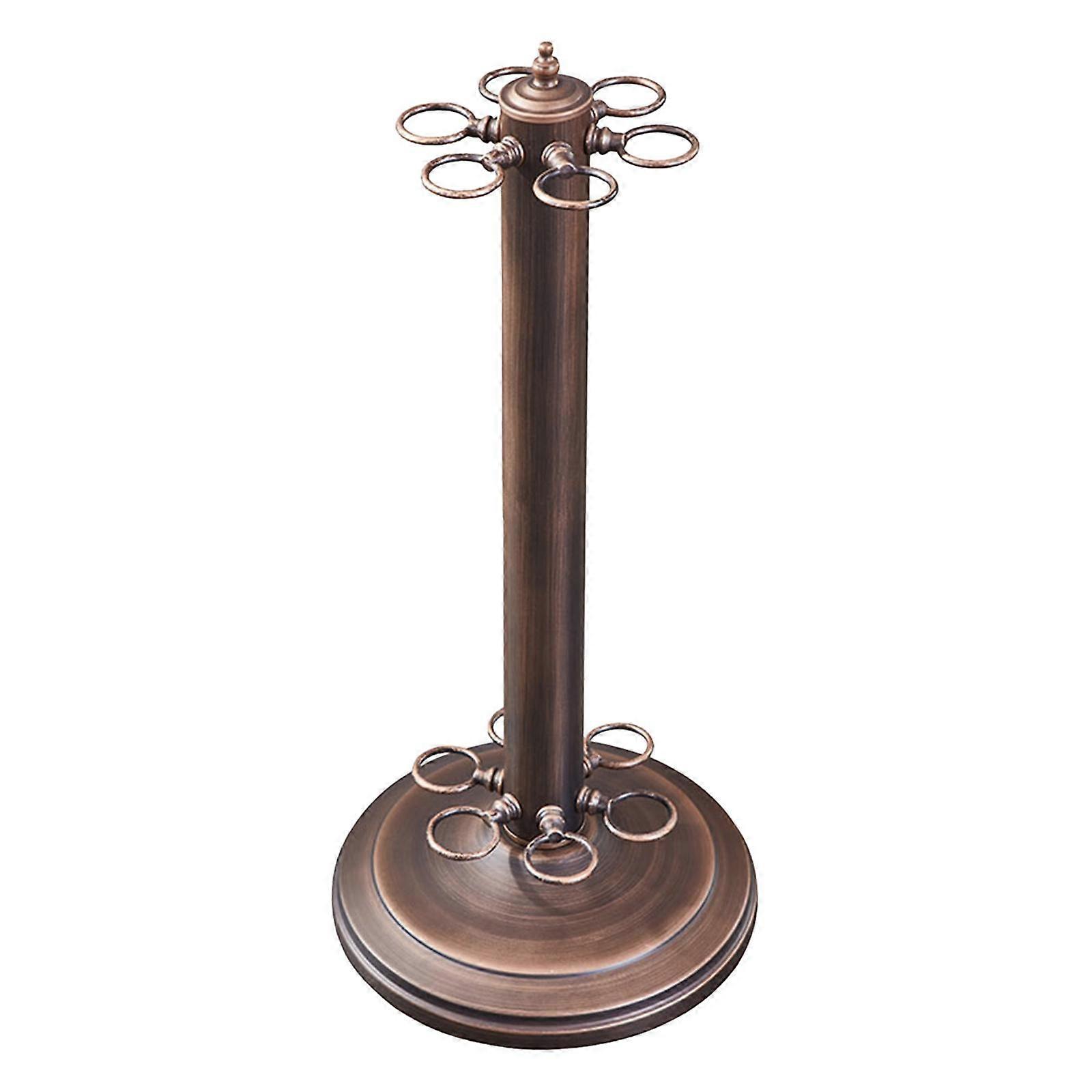 6 Loch Pool Queue Rack Metall Pool Queue Aufbewahrungsregal Billard Pool Stick Halter