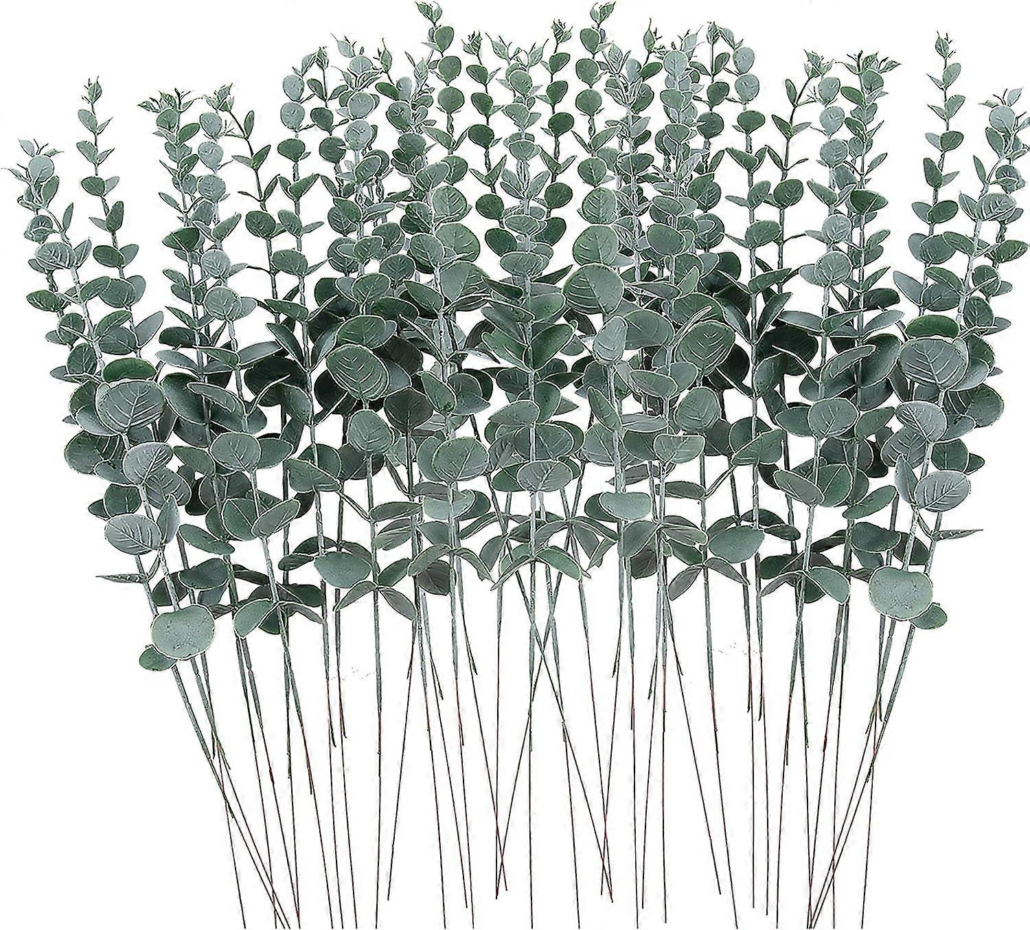 Artificial Eucalyptus Stems for Wedding Bouquet Home Decor