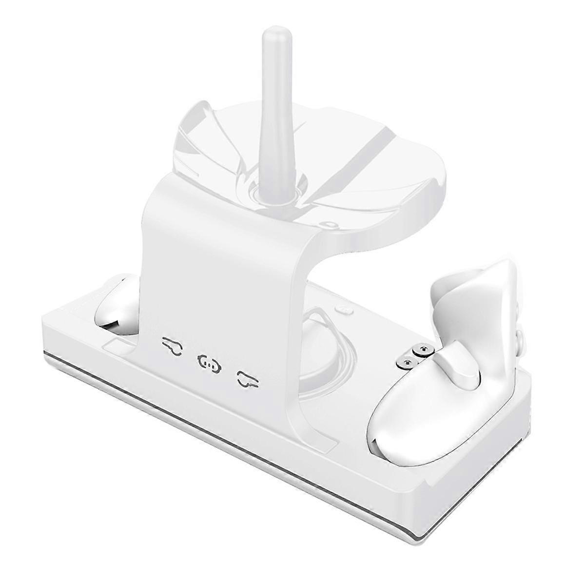RGB Charging Dock for 3 VR Accessories Charger Station Controller with Battery Pack Fit Elite Head