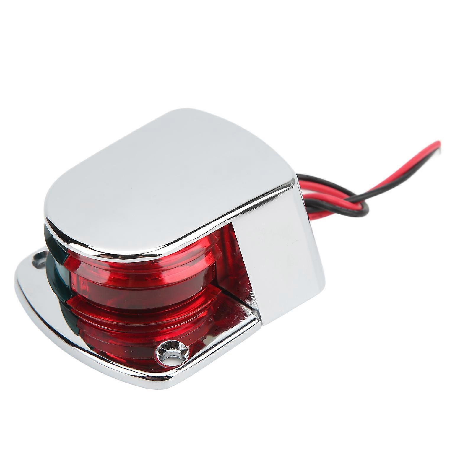Boot-Navigationslicht LED-Buglicht Rot-Grün-Linse IP67 Wasserdichte 1-Meilen-Sichtbarkeit für Yacht-Segelboote Motorboote