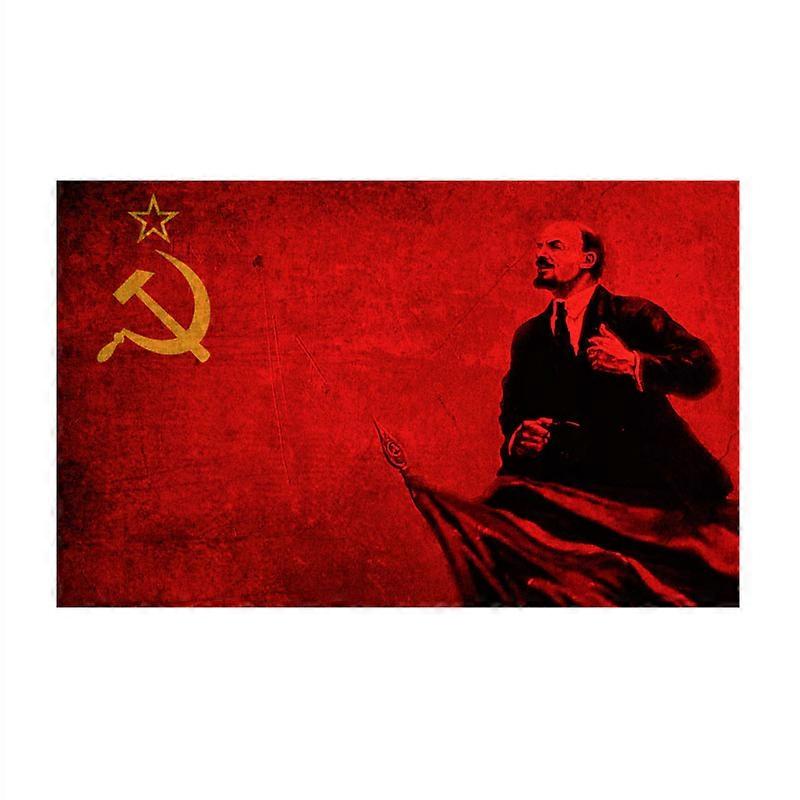90x150cm Lenin Party Flag