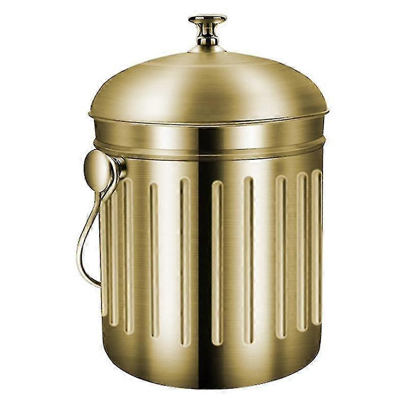 3l Double-layer Stainless Steel Ice Bucket Thickened Ice Bucket, B