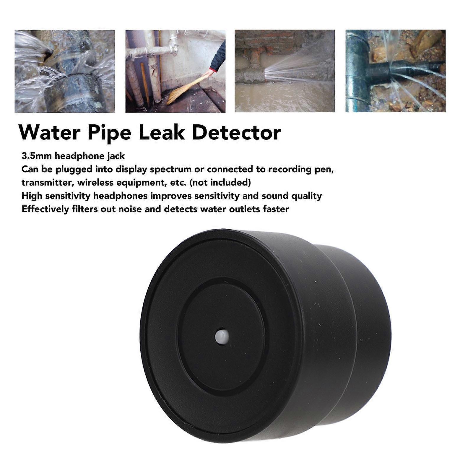 Water Pipe Leak Detector High Sensitivity with Display Spectrum Clear Sound Quality Water Leakage Sound Amplifier