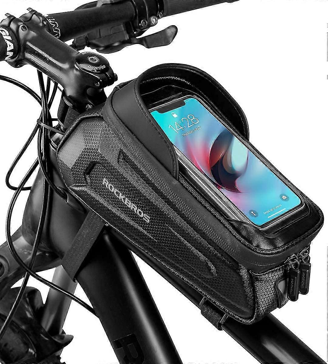 Bicycle Phone Front Frame Cover Waterproof Phone Case Hard Case Phone Case Compatible Phone Below 6.8 Inch