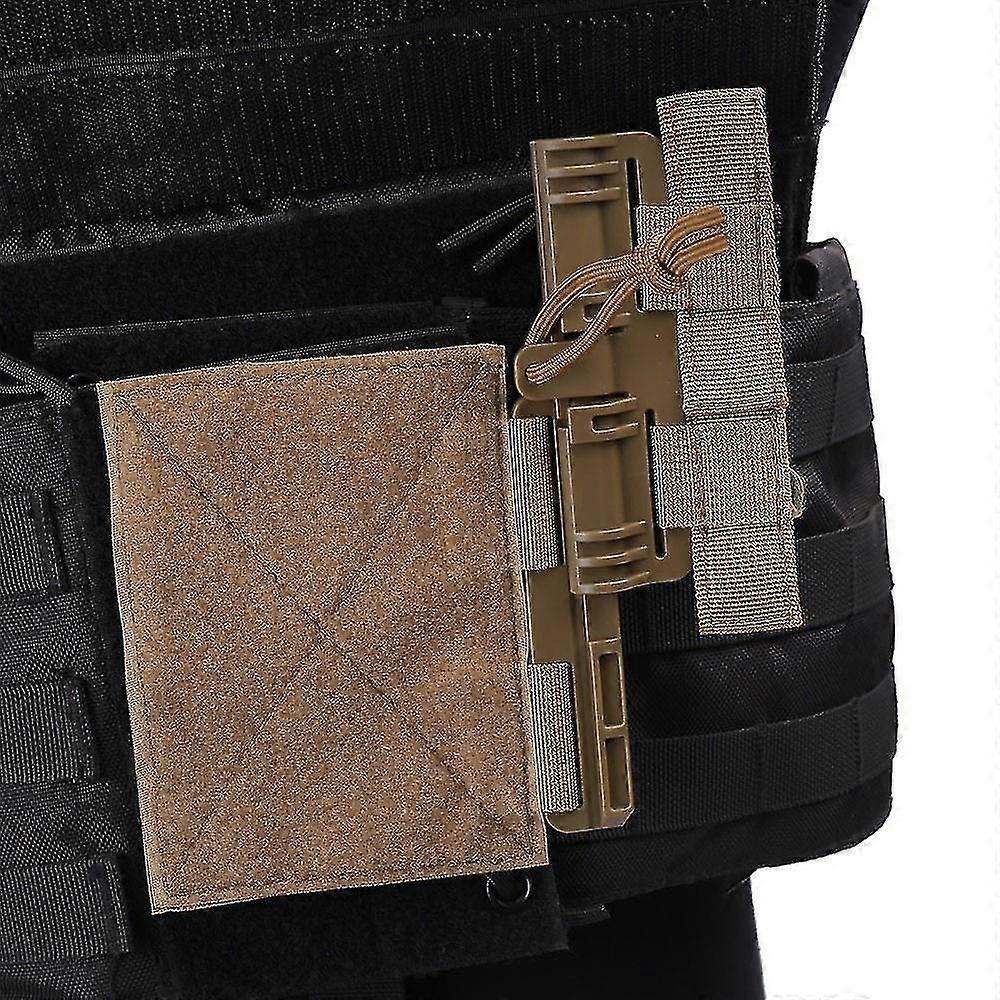 Gilet tactique kaki avec bouton de dégagement rapide Field Cs Combat 600d Oxford Quick Release Slip Button 6094 Gilet