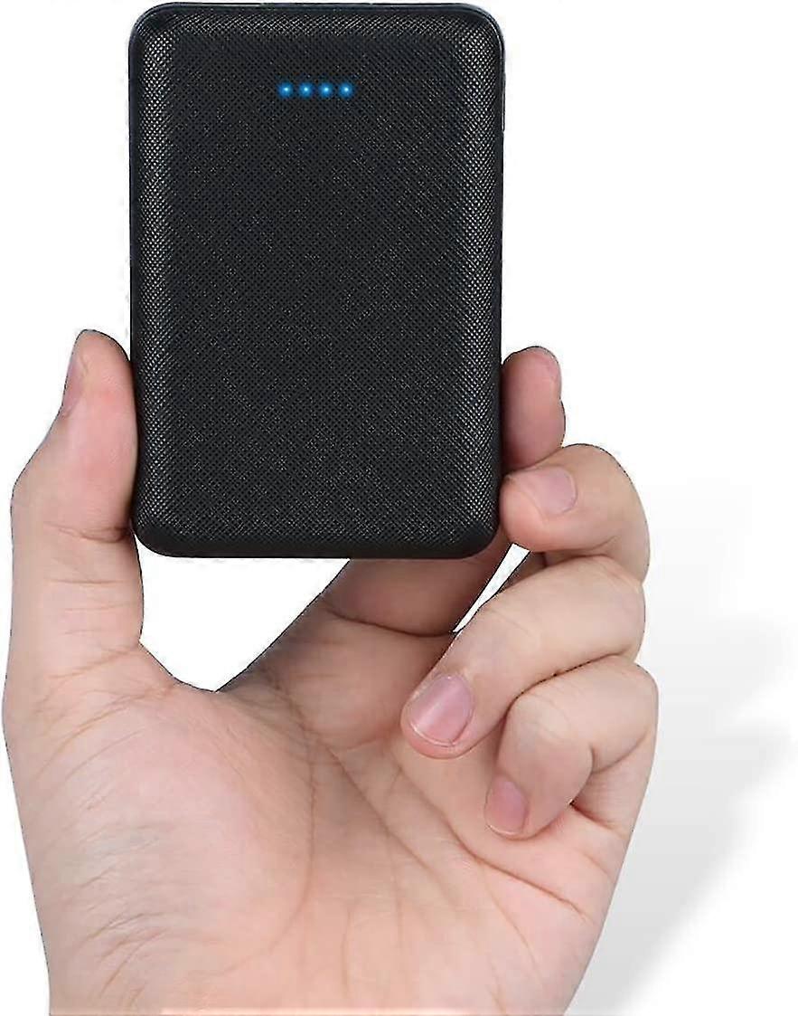 Batterie Externe 10000mah, Power Bank Avec 2 Sorties (2.1a+1a) Compatible Avec Tous Les Tlphones Et Tablettes