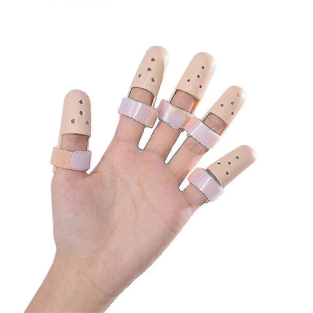 Fingerskinne Fingerbeskyttelse Gigt Ledskader Smertelindring Justerbar