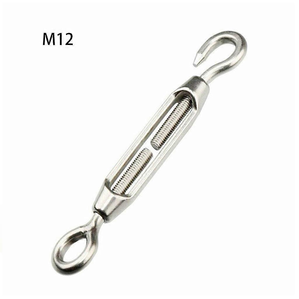 Turnbuckle Adjust Chain Rigging Hook & Eye Wire Rope Tension Device Line
