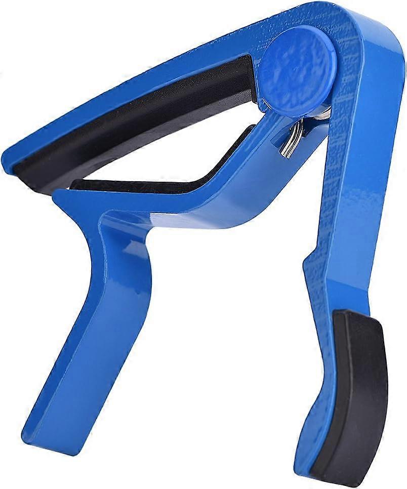 Acoustic guitar capoblue, 8.3*8.8cm portable quick-change, scratch-free
