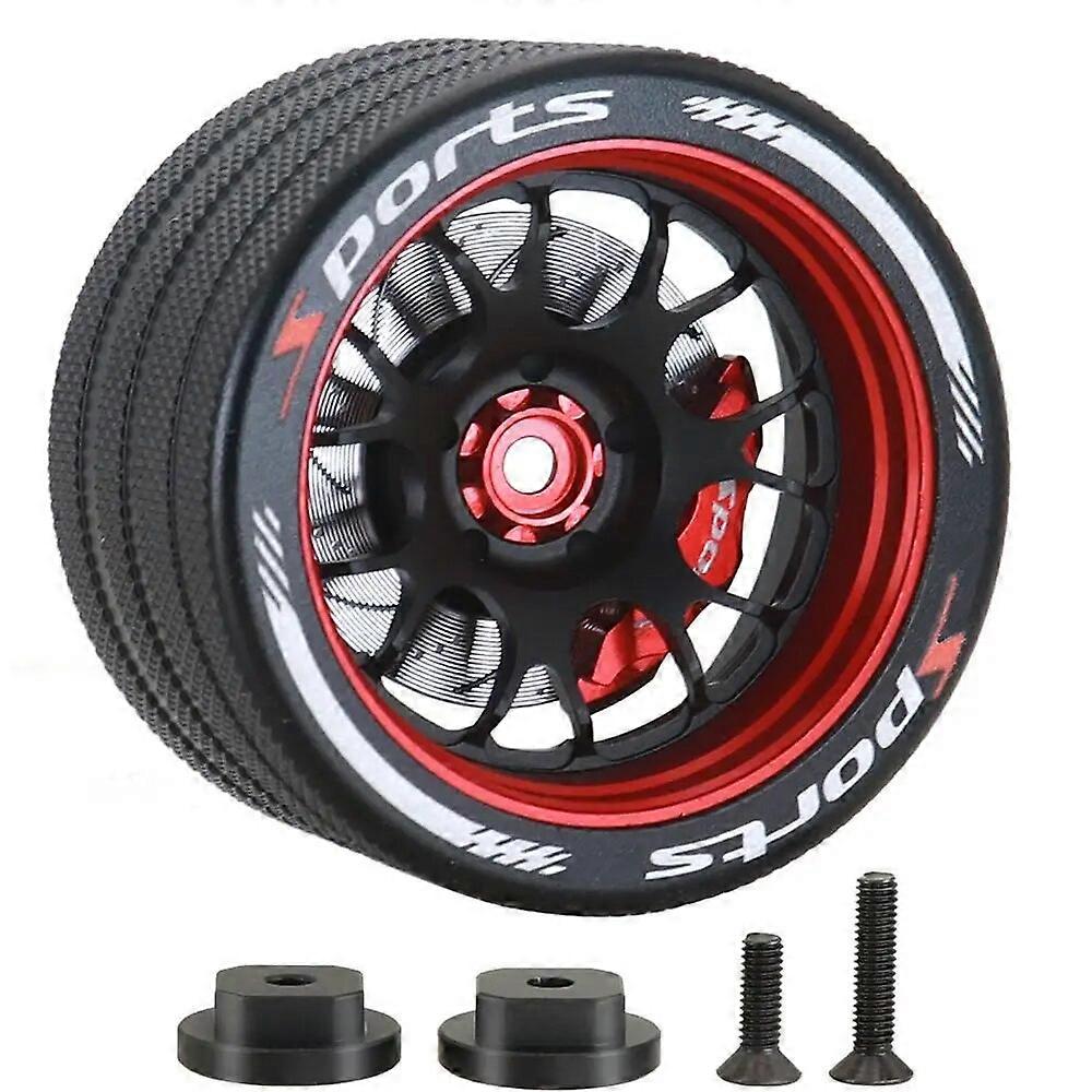 Rc Fjärrkontroll Metall Handratt För Sanwa Mt4 / MT5 / M12 / M17 Futaba 4px / 7px / 10px Flysky Nb4 Ko Ex Nästa Wfly X9 ratt
