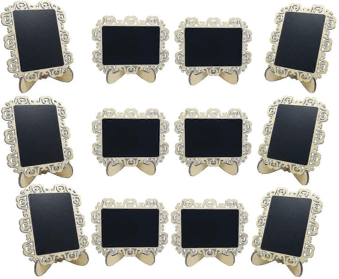 Mini tableau noir, chevalet, petits panneaux avec support