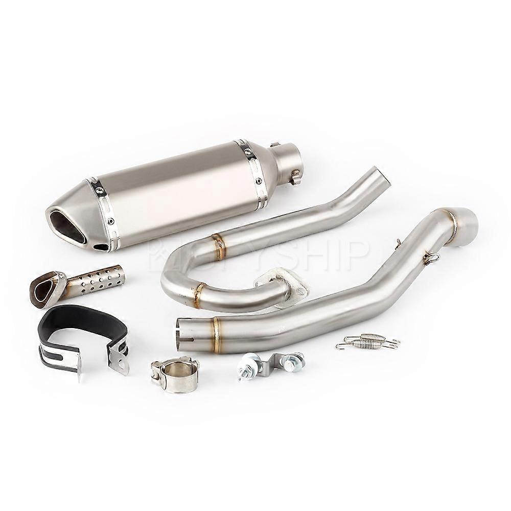 For Yamaha WR 125 2009 to 2017 WR125R WR125X WR125 R / X Decat Escape Slip-on Motorcycle Exhaust Muffler With Header Link Pipe
