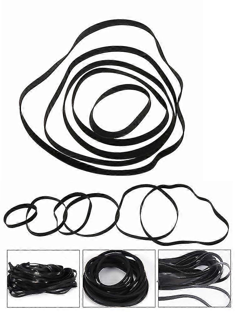 4mm Cassette Mixed Rubber Belt Cassette Recorder Tape Machine Belt Set Of 50 Us