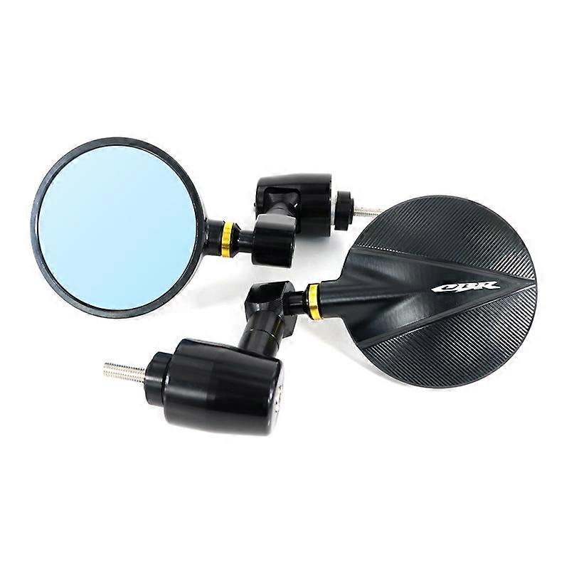 Fit for HONDA CBR125R 2004-2019 Mirror Cafe Racer CNC Aluminum Motorcycle Handle Bar Rearview Side Mirrors Bar End
