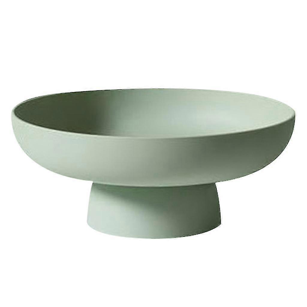 Fruit Dish Round Drain Fruit Basket Modern Style Container for Kitchen Counter Table Centerpiece