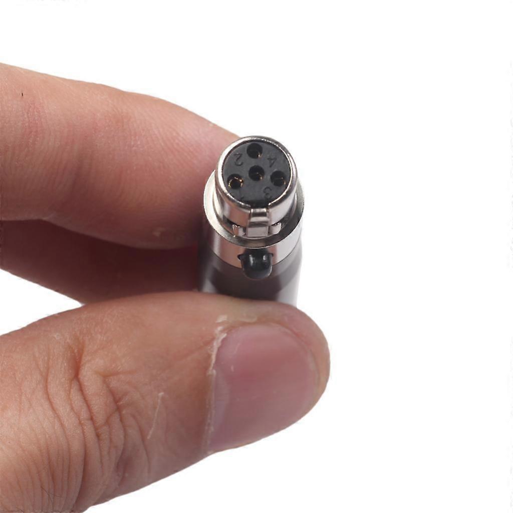 Connector 3 Pin MINI XLR Male And 4 Female XLR Plug For Microphone Cable DMX Audio XLR Adapter