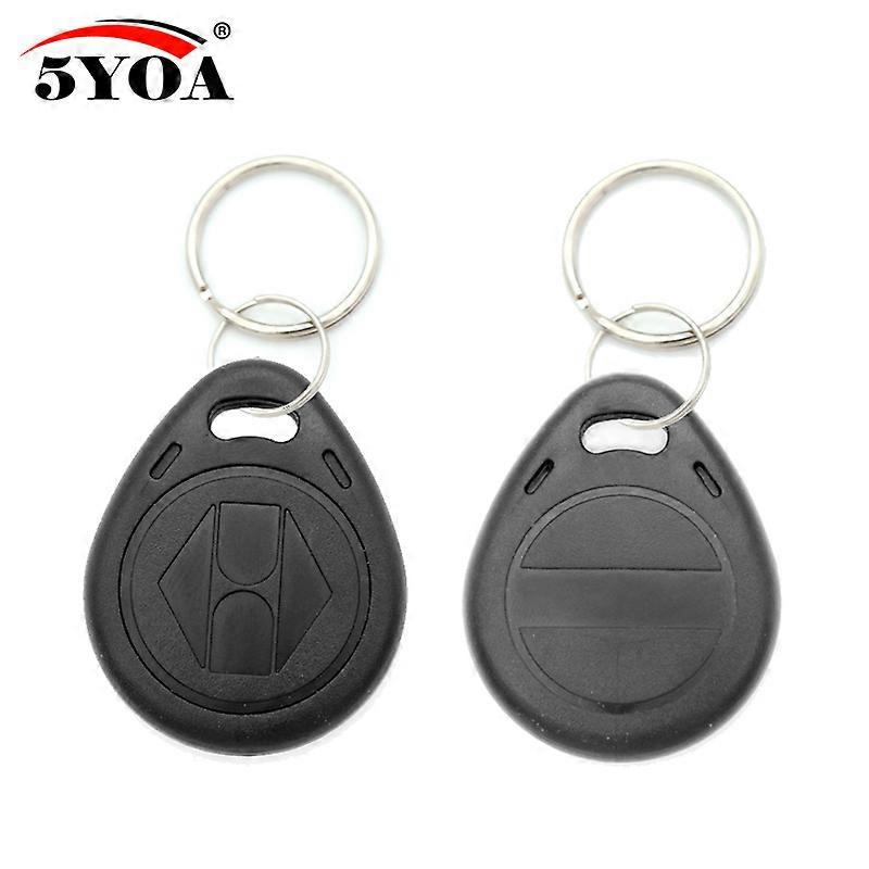 100pcs/lot T5577 EM4305 RFID 125khz Key Keyfobs Copy Rewritable Writable Rewrite Duplicate Proximity ID Token Ring Blank Access