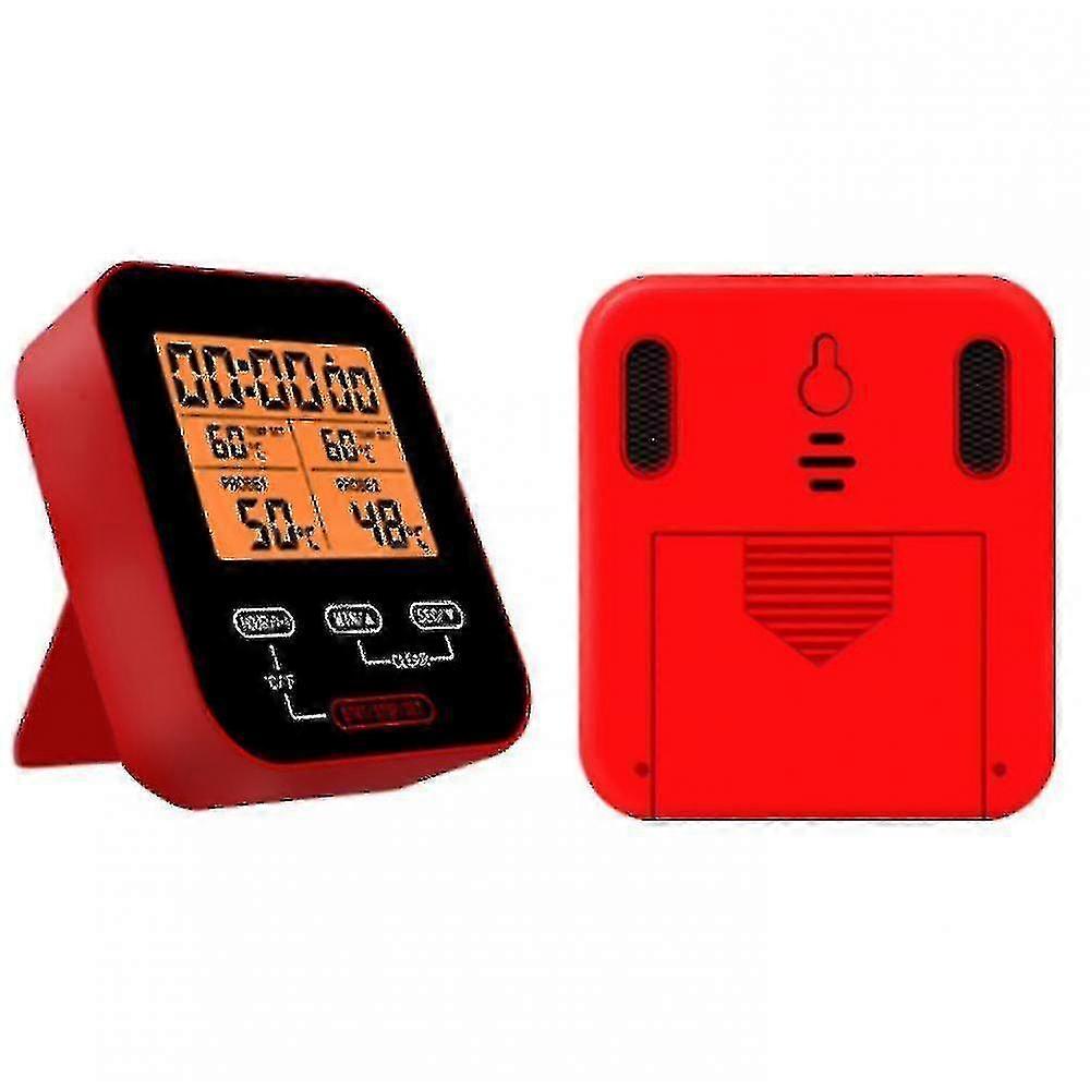 Food Electronic Meat For Oven, Barbecue, Barbecue Stove(red)