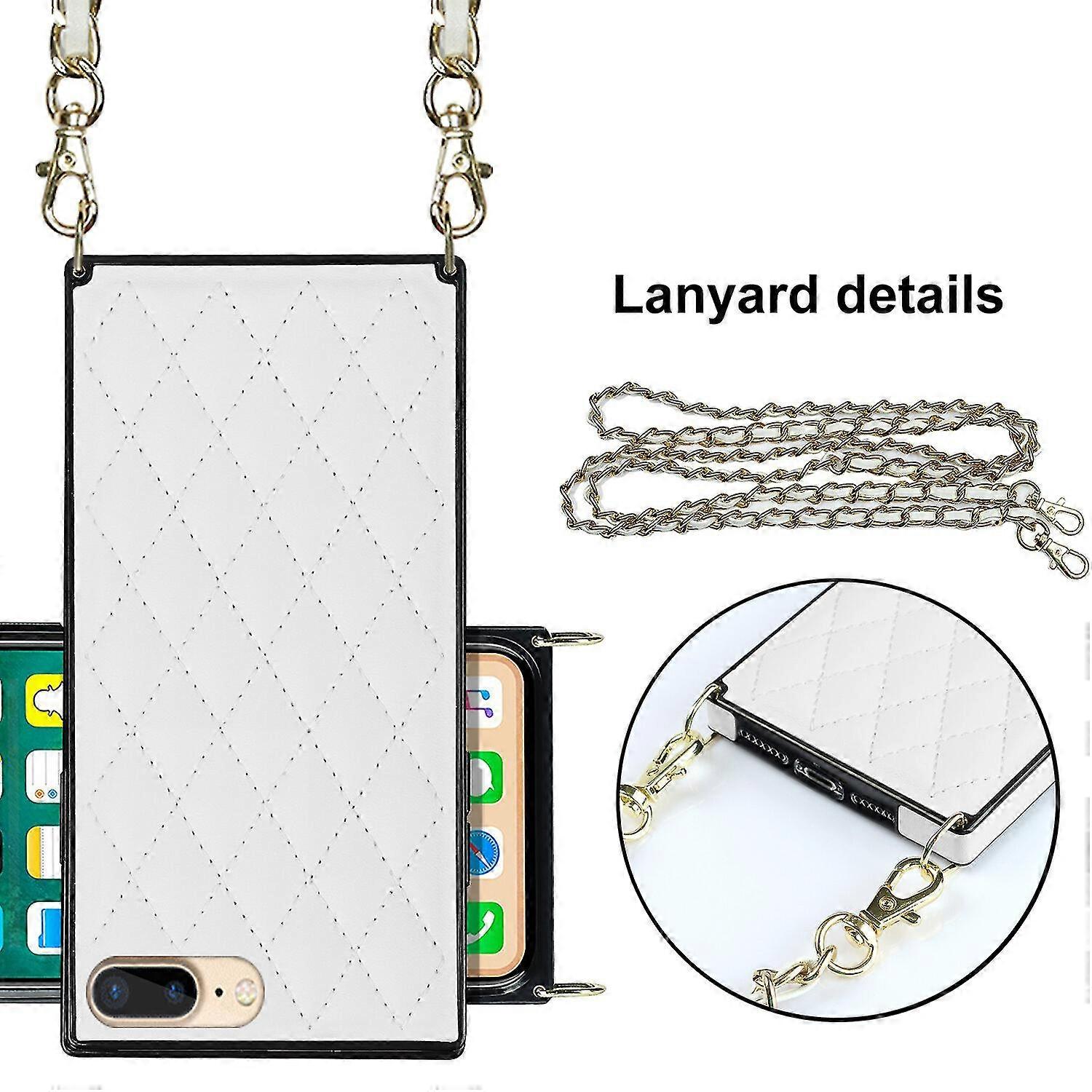 New Iphone 6p 7p 8p Case With Lanyard Chain